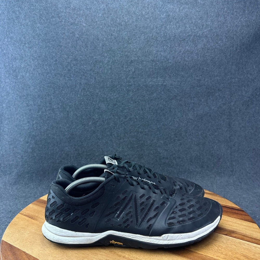 New Balance Minimus 20v4 Mens 11D Barefoot Training Shoes Black White Vibram